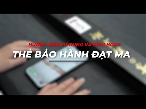 Hướng dẫn sử dụng Thẻ Kích Hoạt Bảo Hành cho Cần Đạt Ma | VIETNAM FISHING PRODUCTS