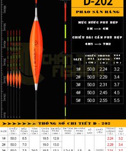 Phao săn hàng D-202/ cam
