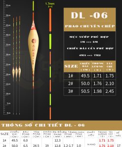 Phao cỏ chuyên chép DL-06